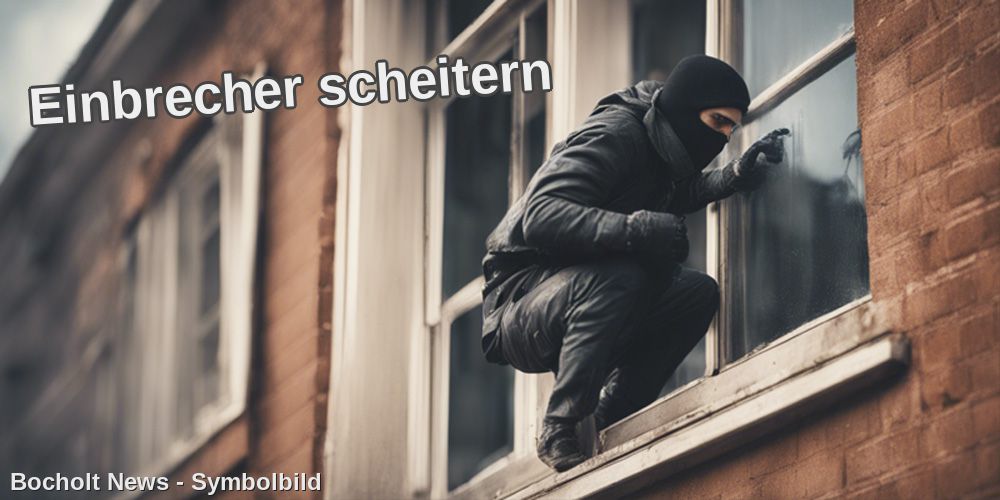 Einbrecher scheitern