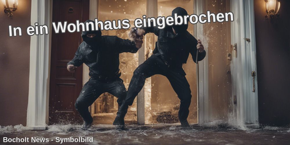 In ein Wohnhaus eingebrochen