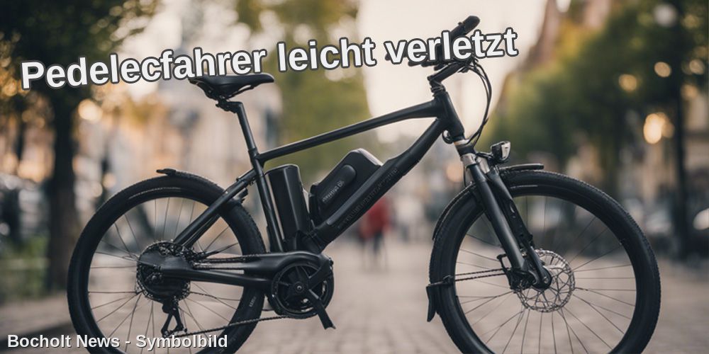 Pedelecfahrer leicht verletzt