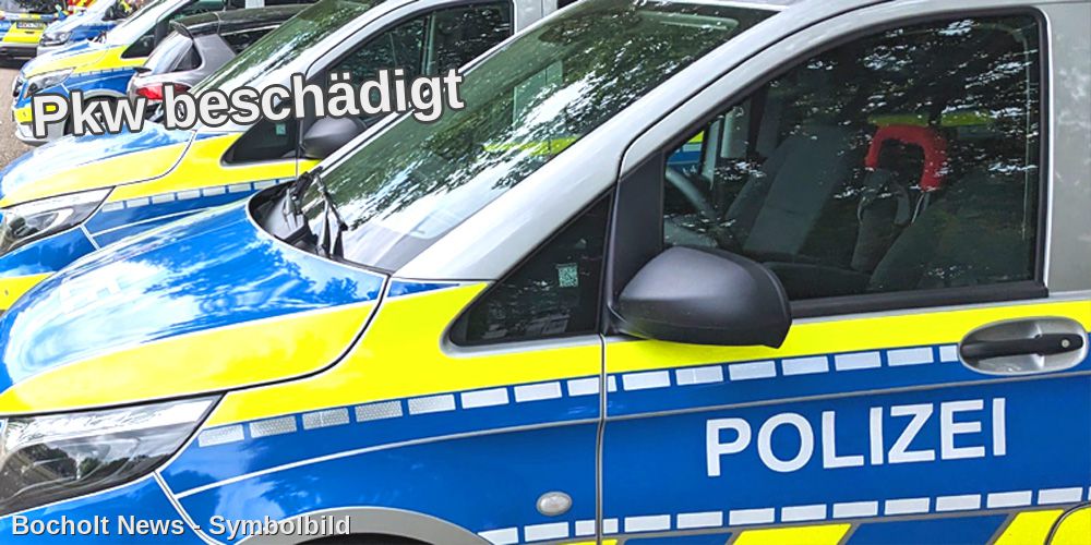 Pkw beschädigt